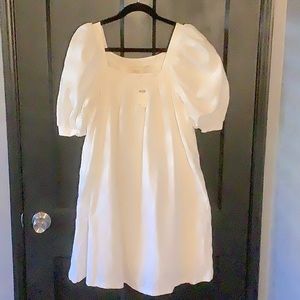 Maeve NWT White Anthropologie dress